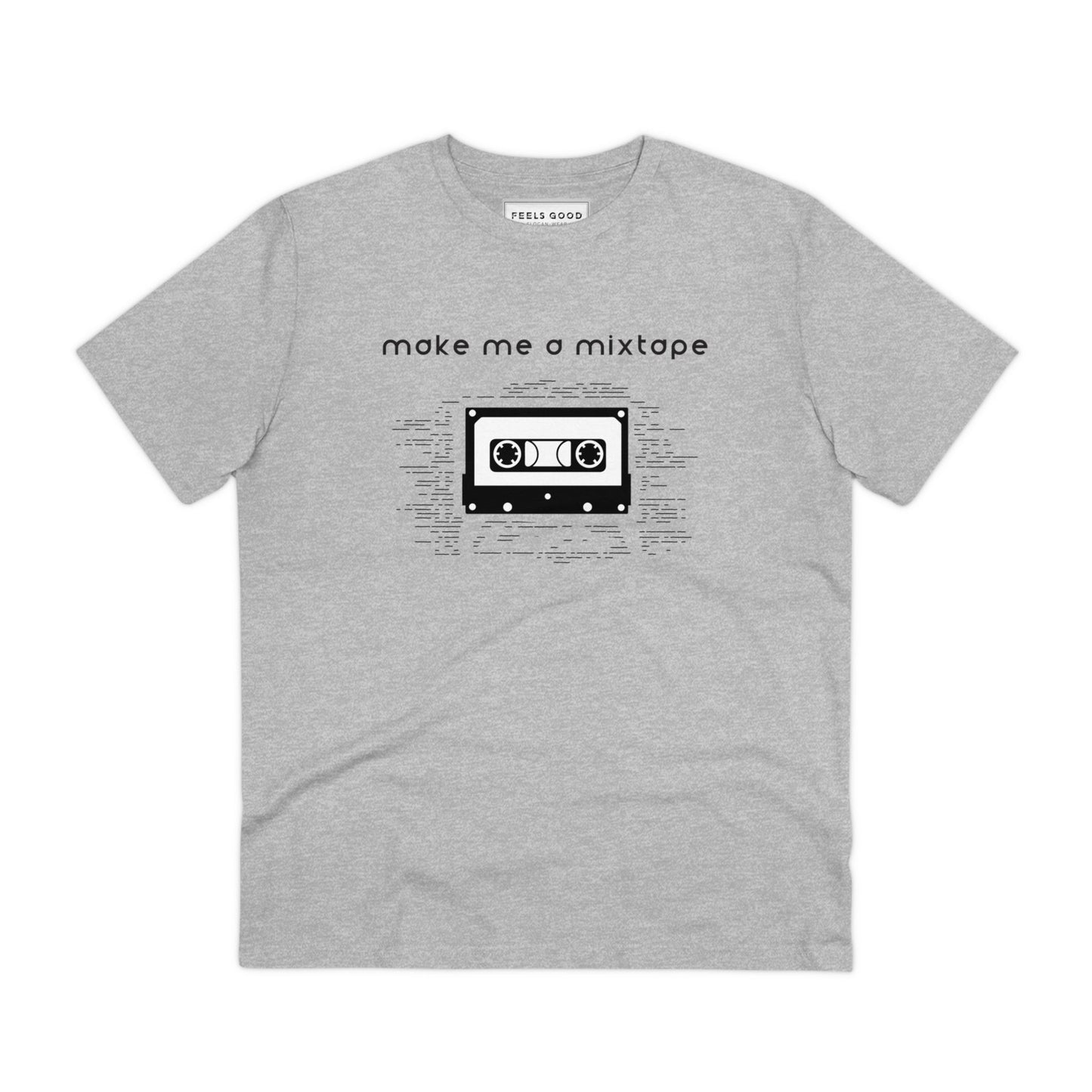 Urban 'Make Me a Mixtape' Organic Cotton T-shirt - Mixtape Tshirt - uk streetwear brands 