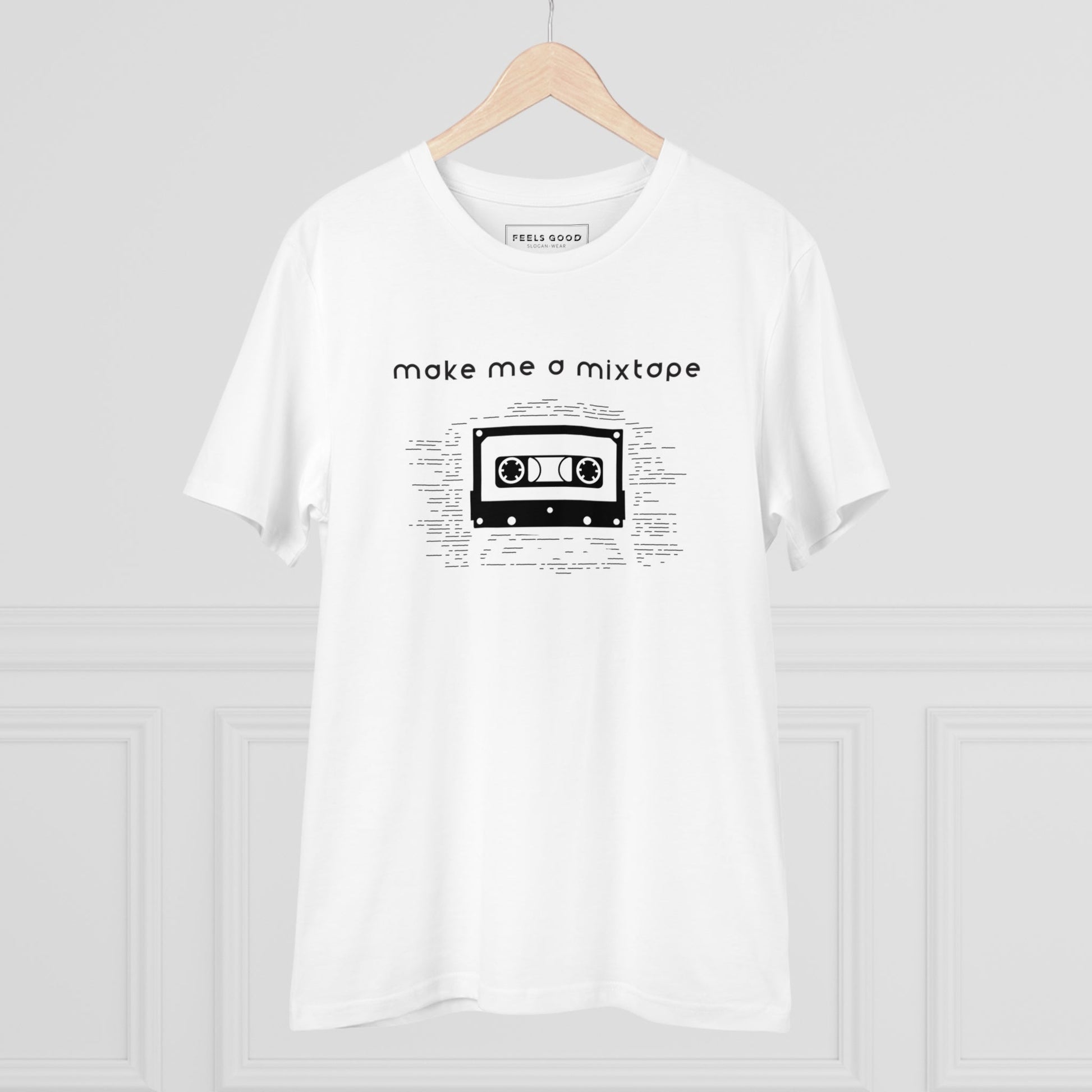 Urban 'Make Me a Mixtape' Organic Cotton T-shirt - Mixtape Tshirt - shop street style