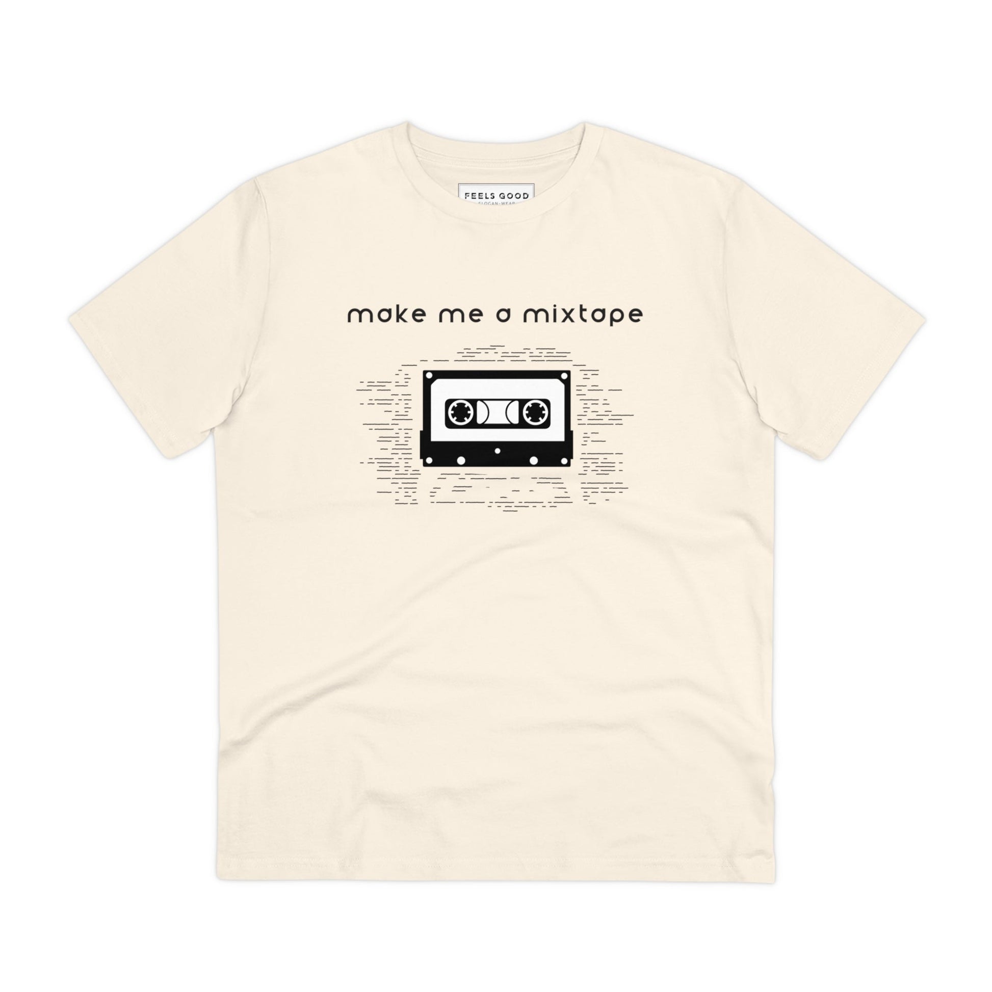 uk streetwear brands - Urban 'Make Me a Mixtape' Organic Cotton T-shirt - Mixtape Tshirt 