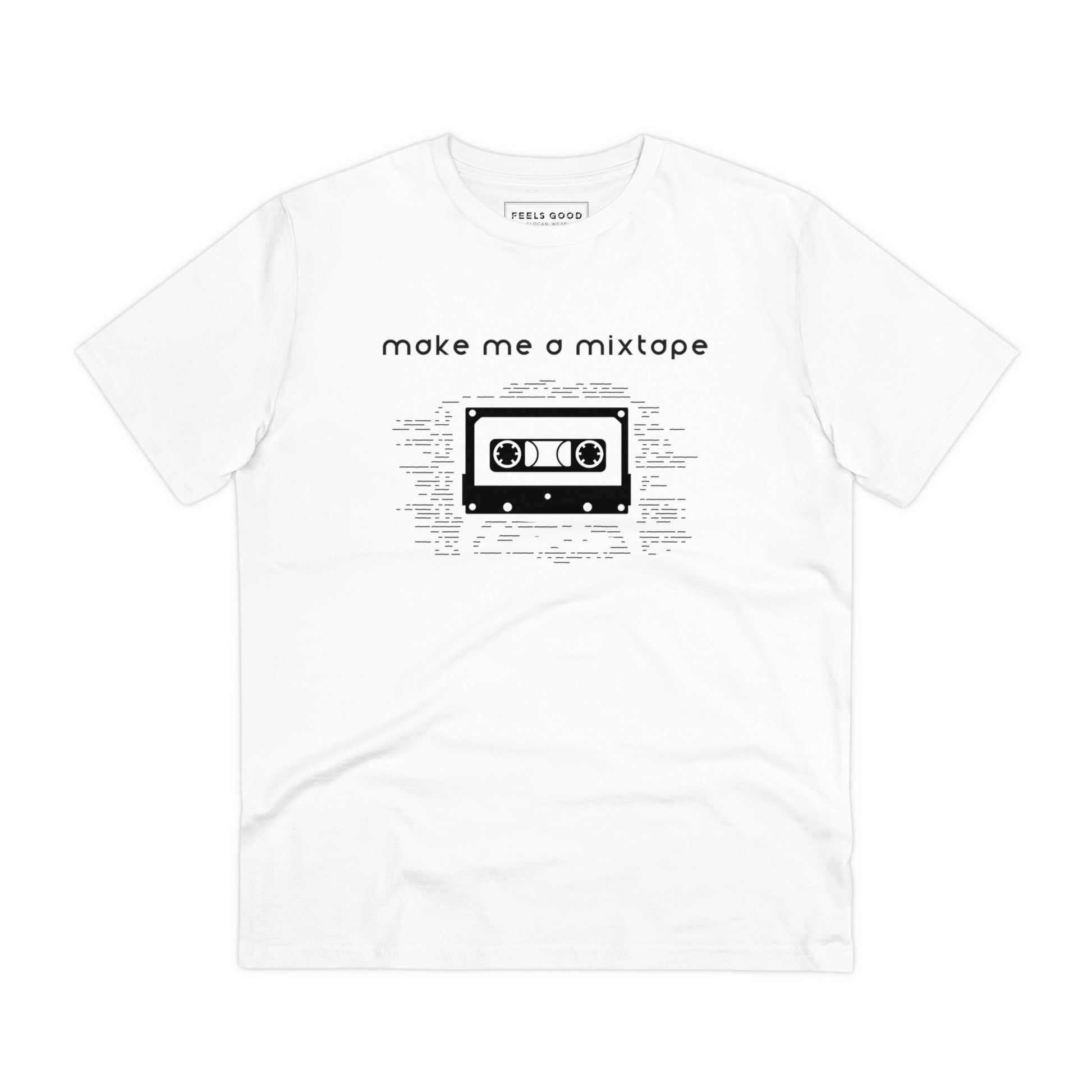 Urban 'Make Me a Mixtape' Organic Cotton T-shirt - Mixtape Tshirt - streetwear brands