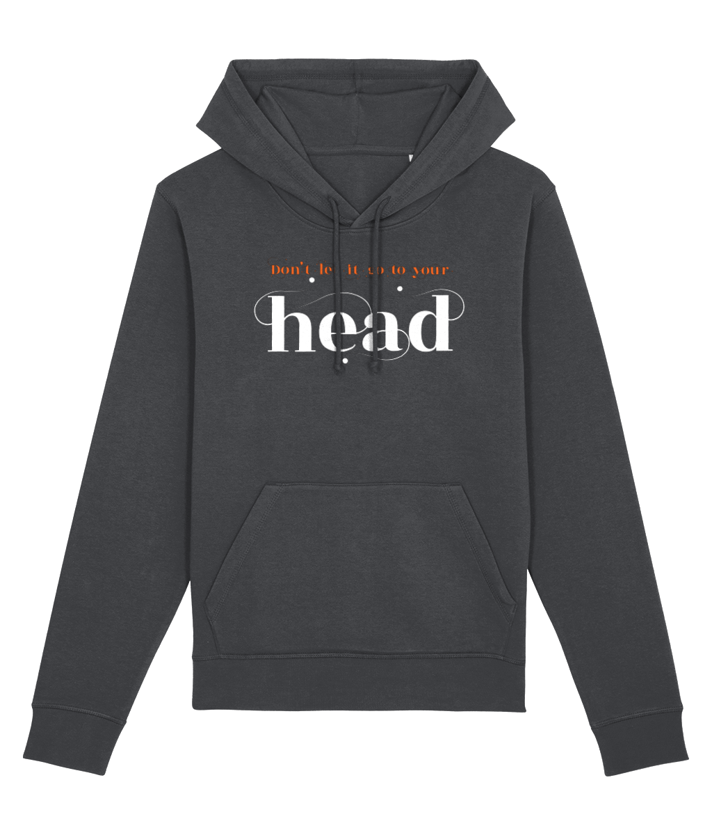 Urban 'No Ego' Organic Cotton Hoodie – Modern twist on classic rock hoodies look

