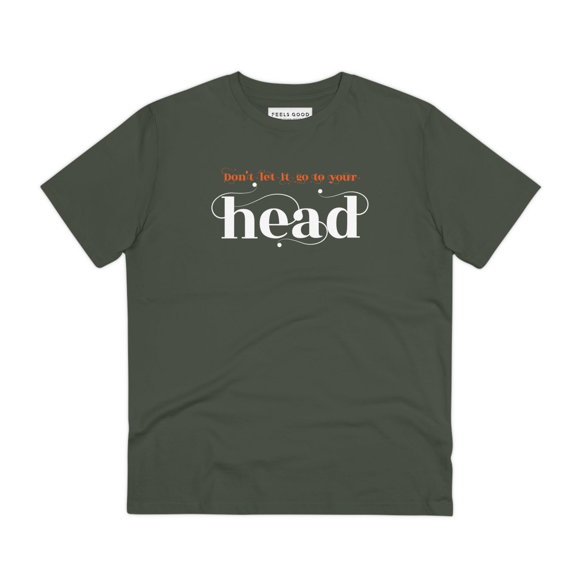 shop street style- Urban 'No Ego' Organic Cotton T-shirt - Streetwear