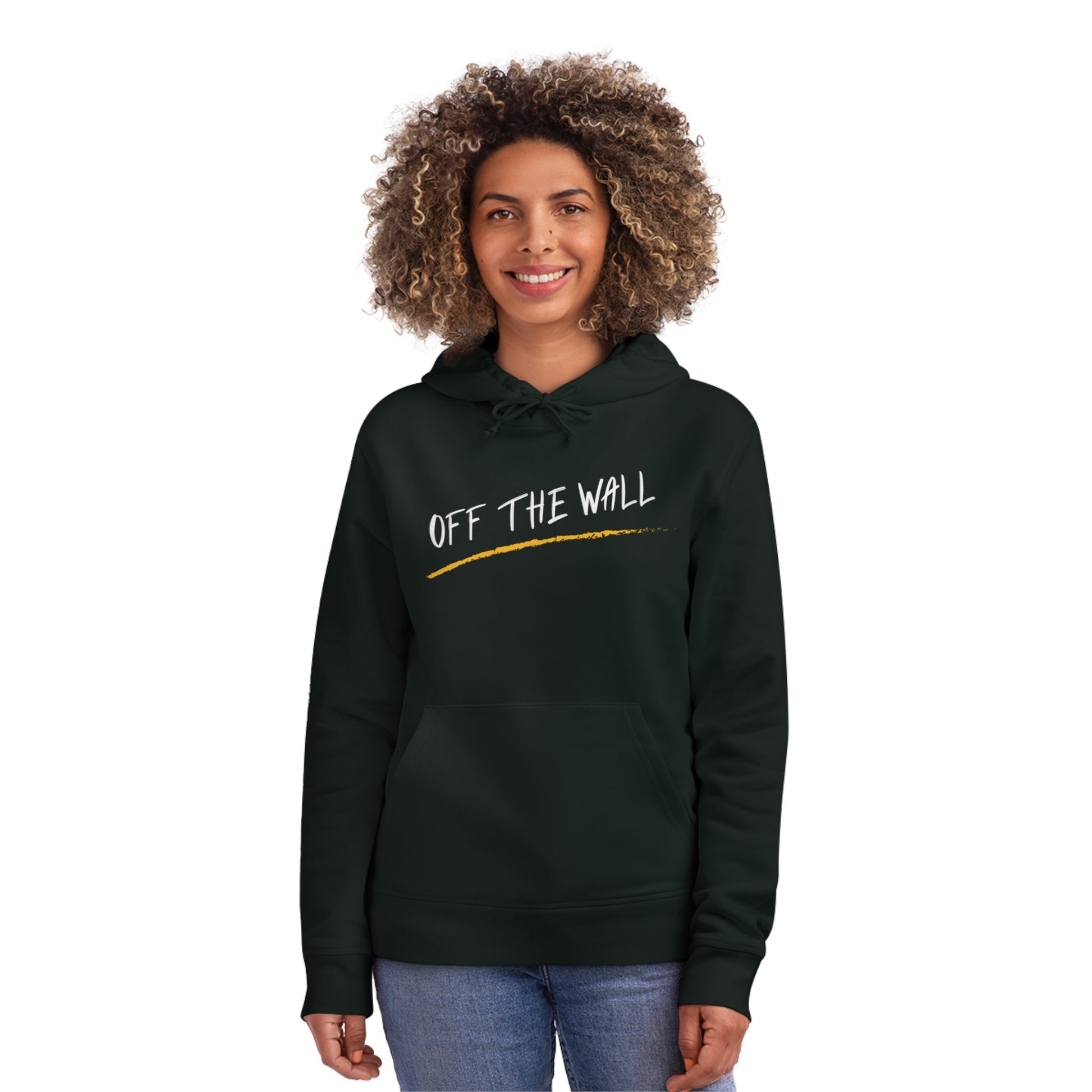 Urban 'Off The Wall' MJ Organic Cotton Hoodie – Trendy mens streetwear hoodie with MJ design