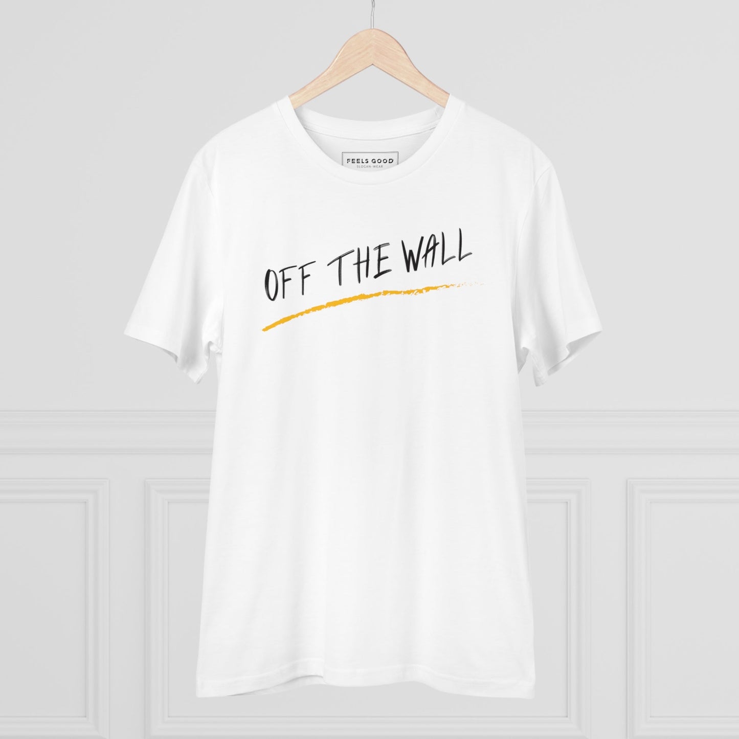 Urban 'Off The Wall' MJ Organic Cotton T-shirt – T shirts with music notes, MJ-inspired

