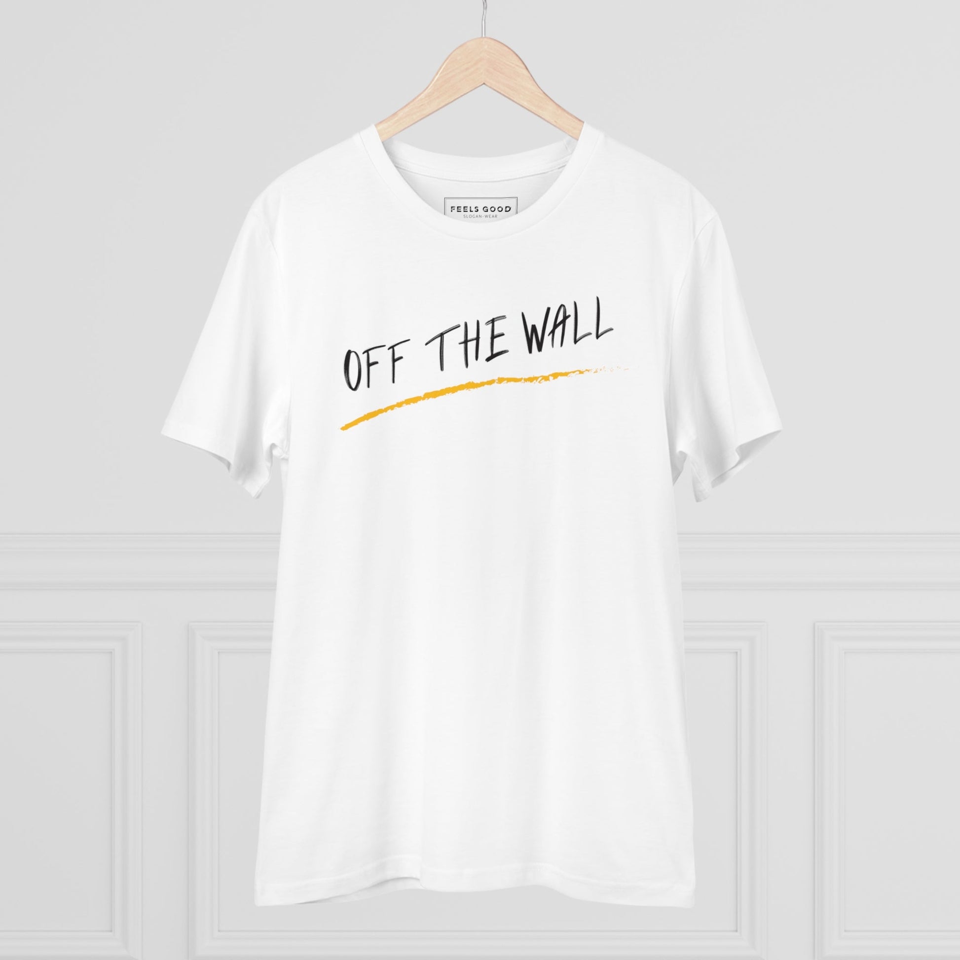 Urban 'Off The Wall' MJ Organic Cotton T-shirt – T shirts with music notes, MJ-inspired

