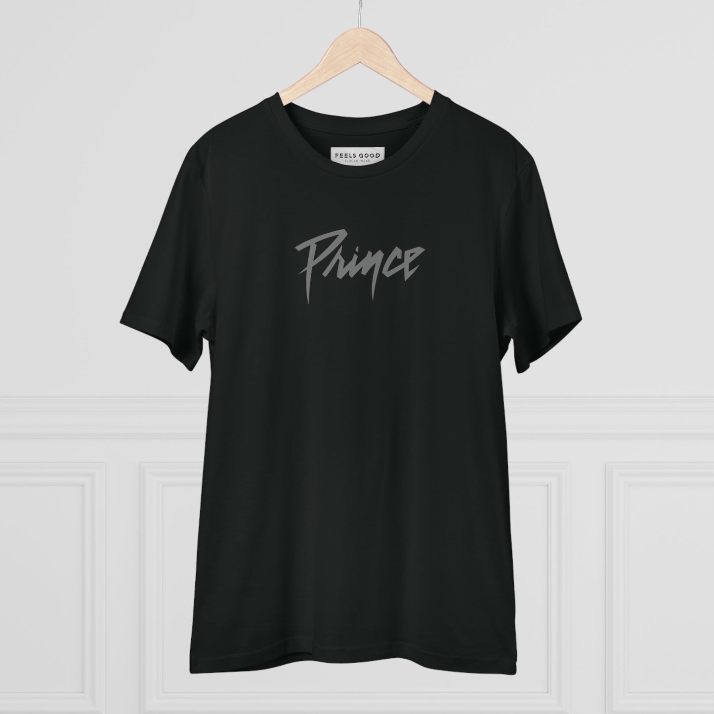 Urban 'Prince' Funk Organic Cotton T-shirt, ideal for bold streetwear and hip hop looks.