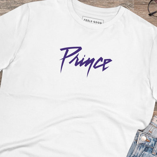 Urban 'Prince' Funk Organic Cotton T-shirt, the perfect blend of music and streetwear fashion.

