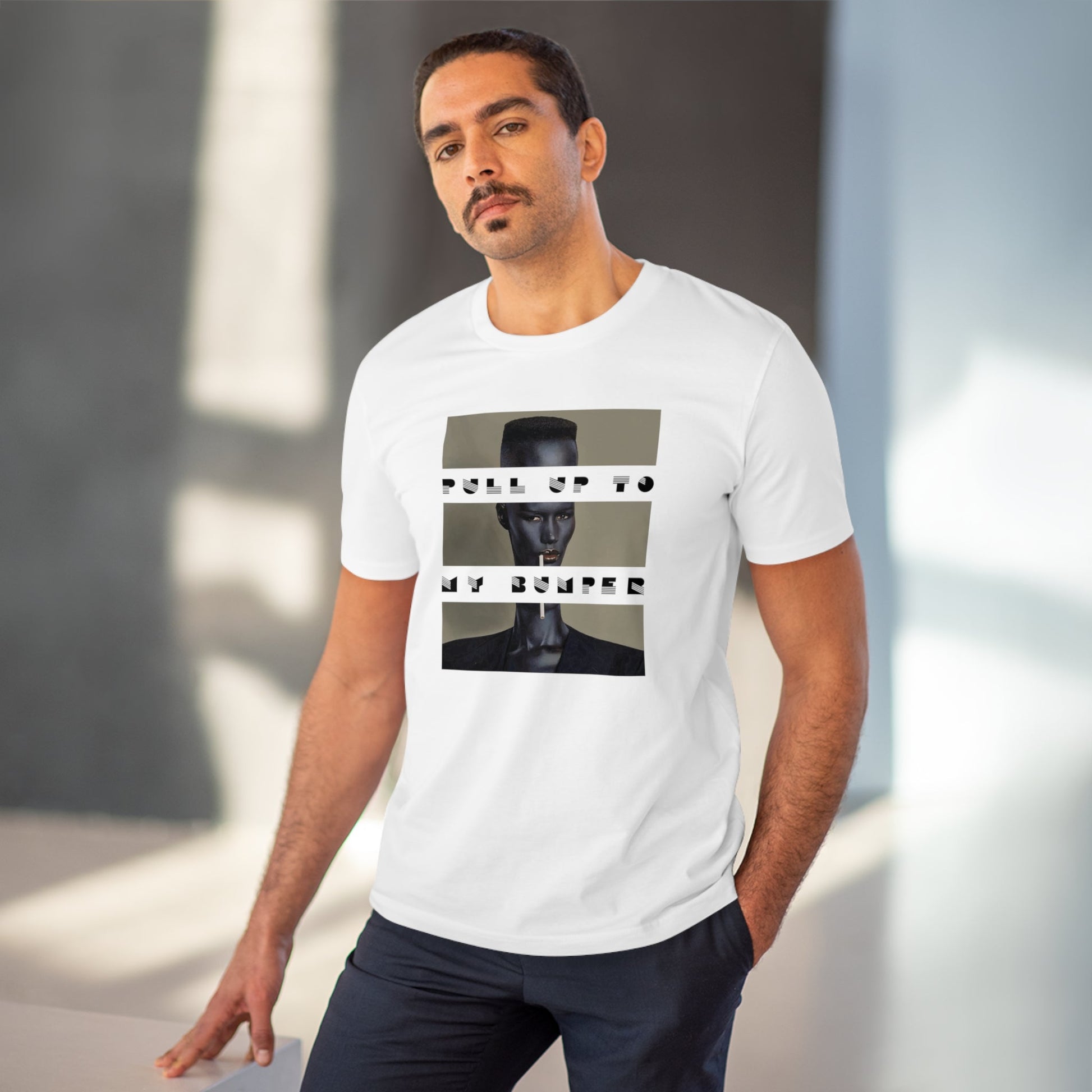Vintage vibes with this band tshirt—Urban 'Pull Up To My Bumper' Grace Organic Cotton T-shirt.