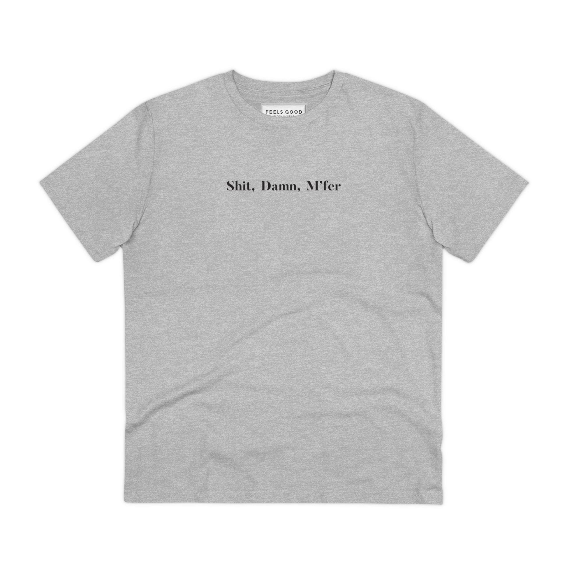Hip hop t-shirts like Urban 'Shit, Damn, M'fer' D'Angelo Organic Cotton T-shirt.

