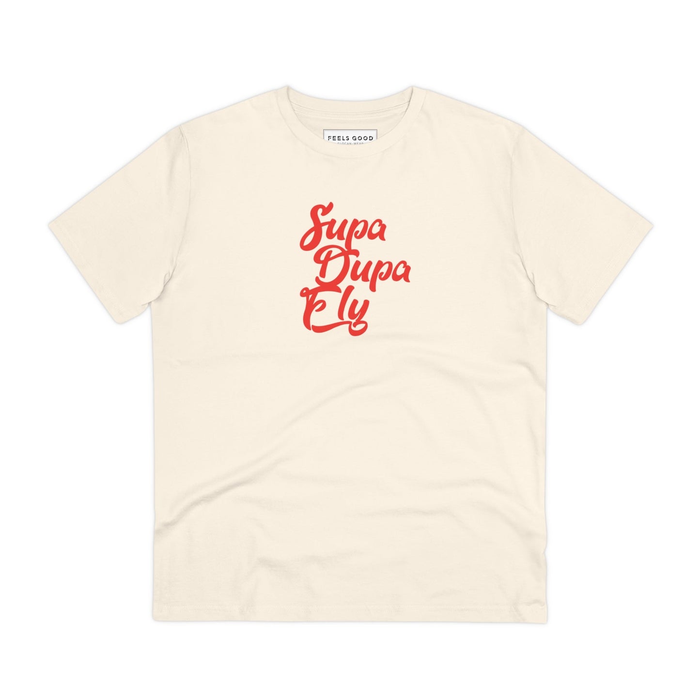 Express your sound with Urban 'Supa Dupa Fly' Organic Cotton T-shirt, a musically T-shirt.