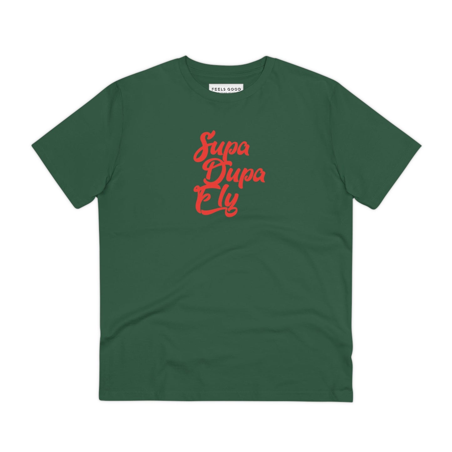 Stay fresh in the Urban 'Supa Dupa Fly' Organic Cotton T-shirt, the best tee streetwear pick.