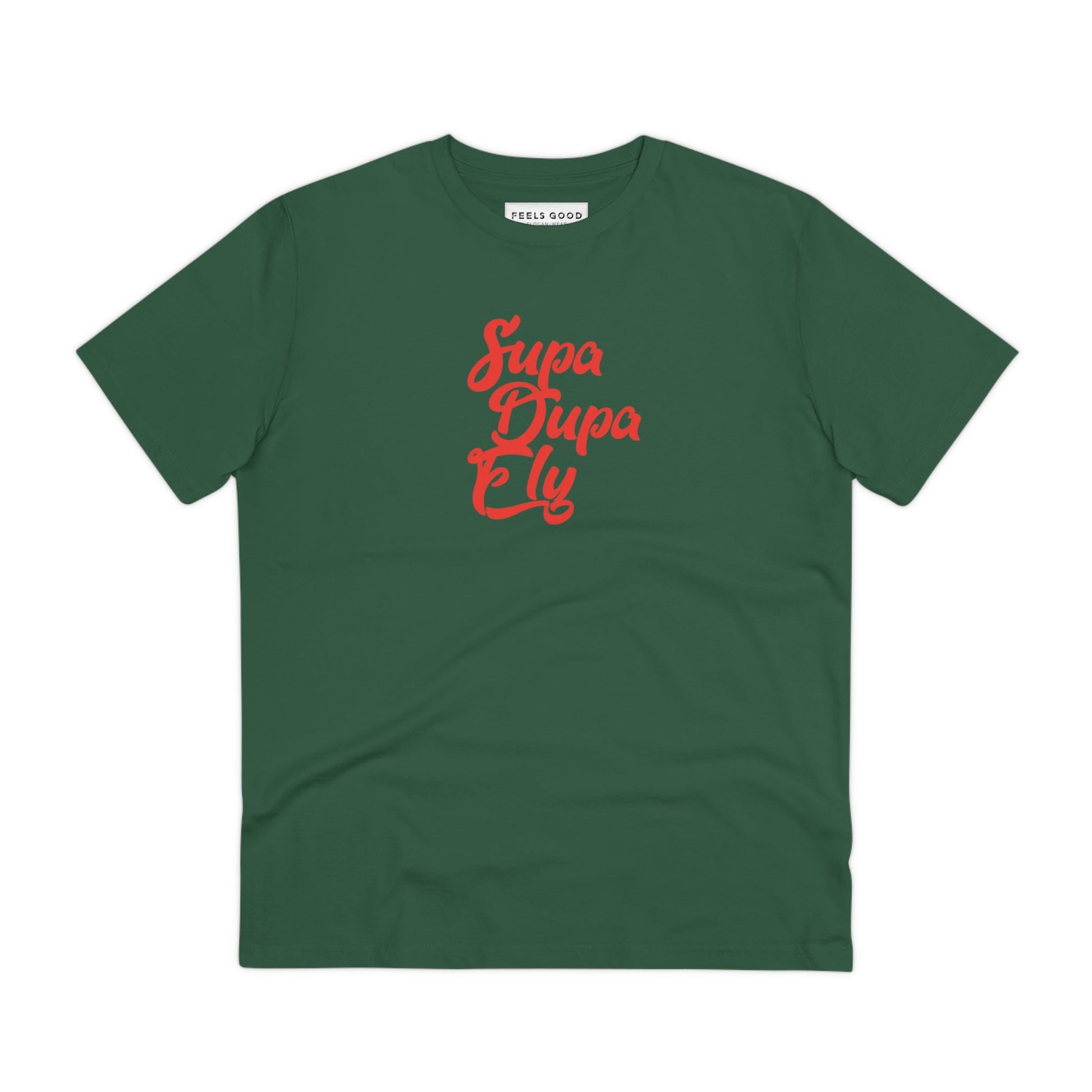 Stay fresh in the Urban 'Supa Dupa Fly' Organic Cotton T-shirt, the best tee streetwear pick.