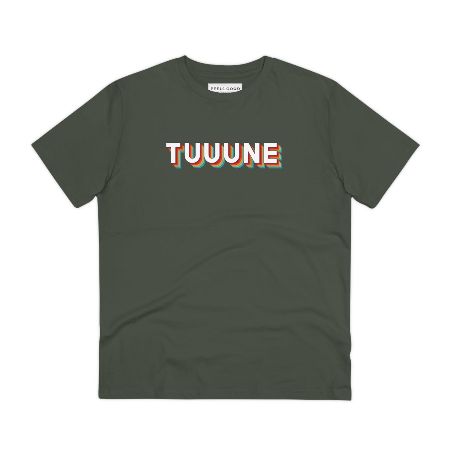 Streetwear t-shirts like Urban 'Tuuuuune' Organic Cotton T-shirt for bold music lovers.

