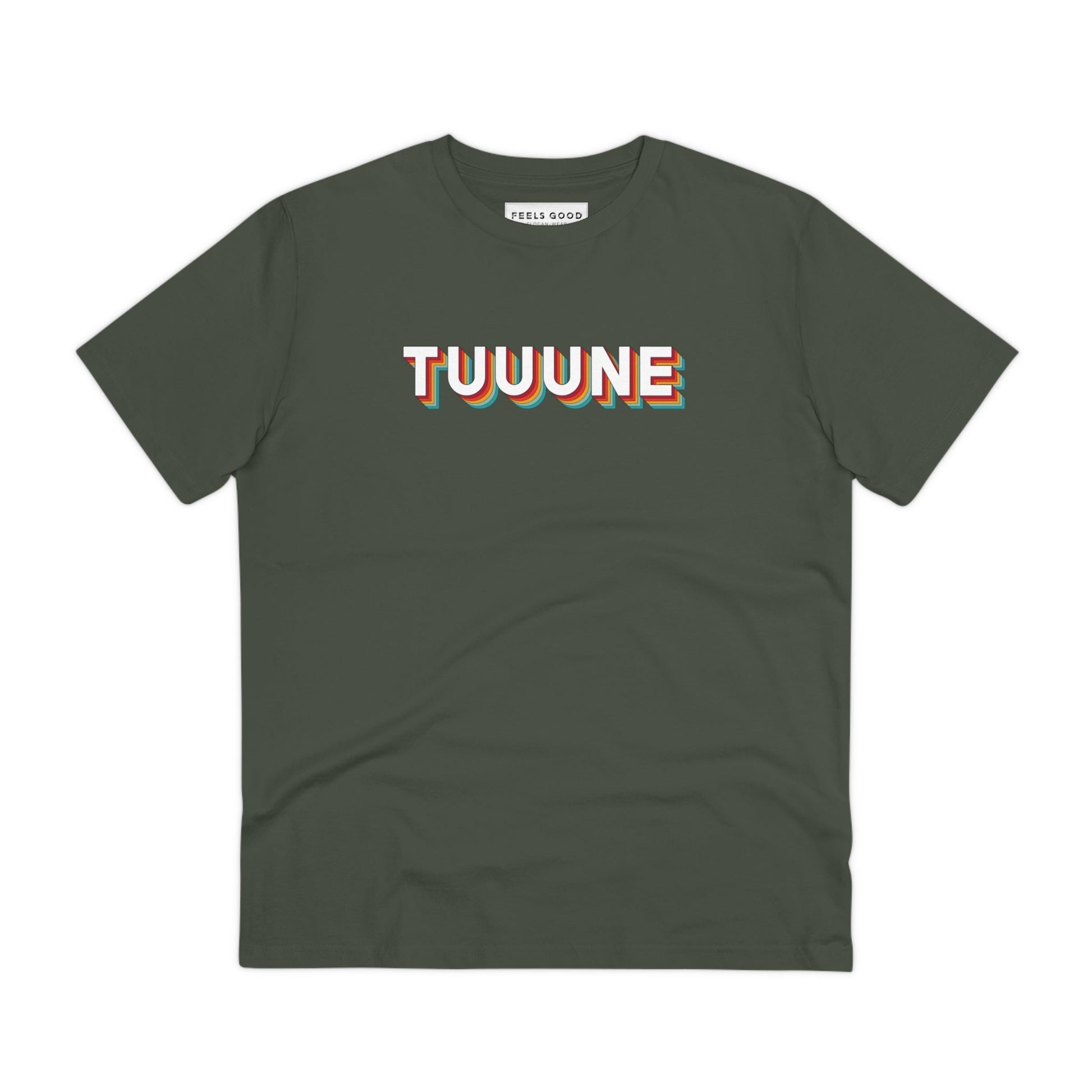 Streetwear t-shirts like Urban 'Tuuuuune' Organic Cotton T-shirt for bold music lovers.

