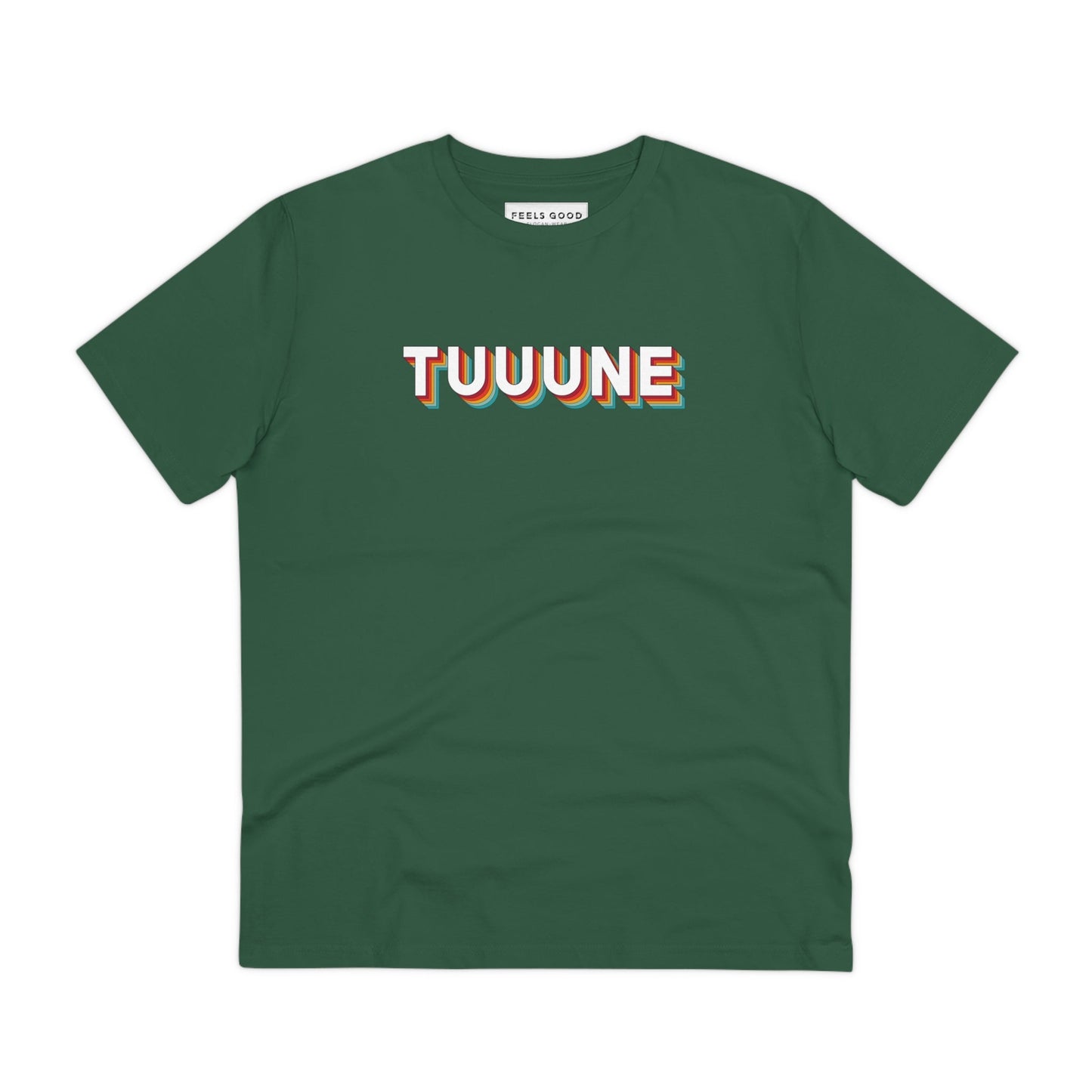 Urban 'Tuuuuune' Organic Cotton T-shirt, the ideal hip hop t-shirt for music enthusiasts.

