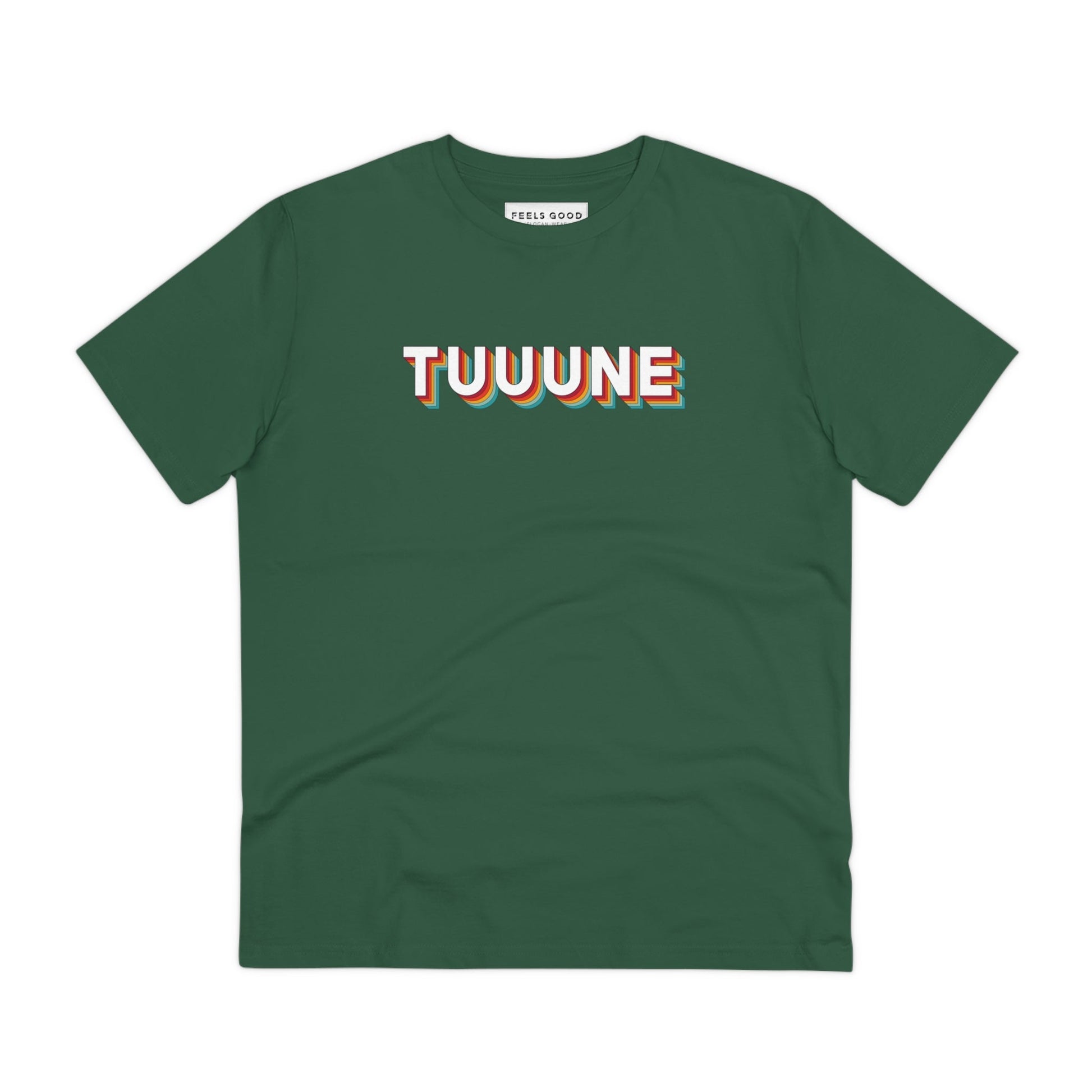 Urban 'Tuuuuune' Organic Cotton T-shirt, the ideal hip hop t-shirt for music enthusiasts.

