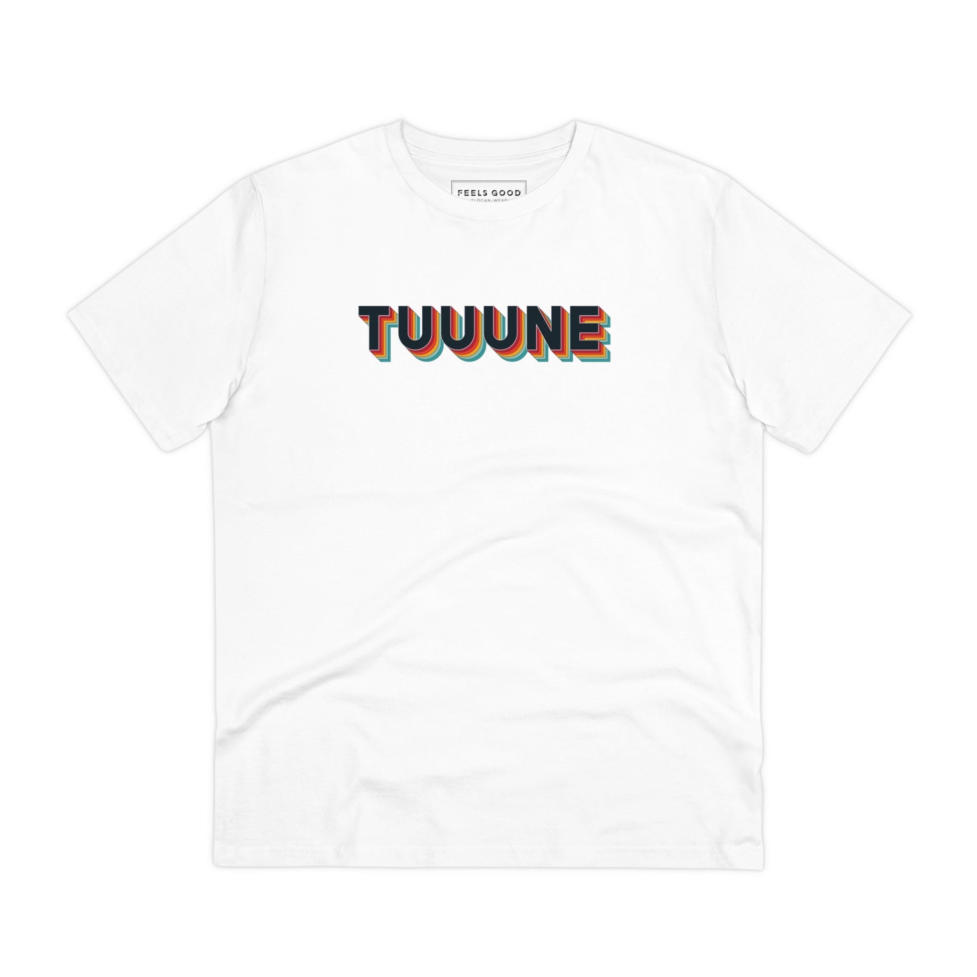 Urban 'Tuuuuune' Organic Cotton T-shirt, the perfect hip hop t-shirt for modern streetwear.


