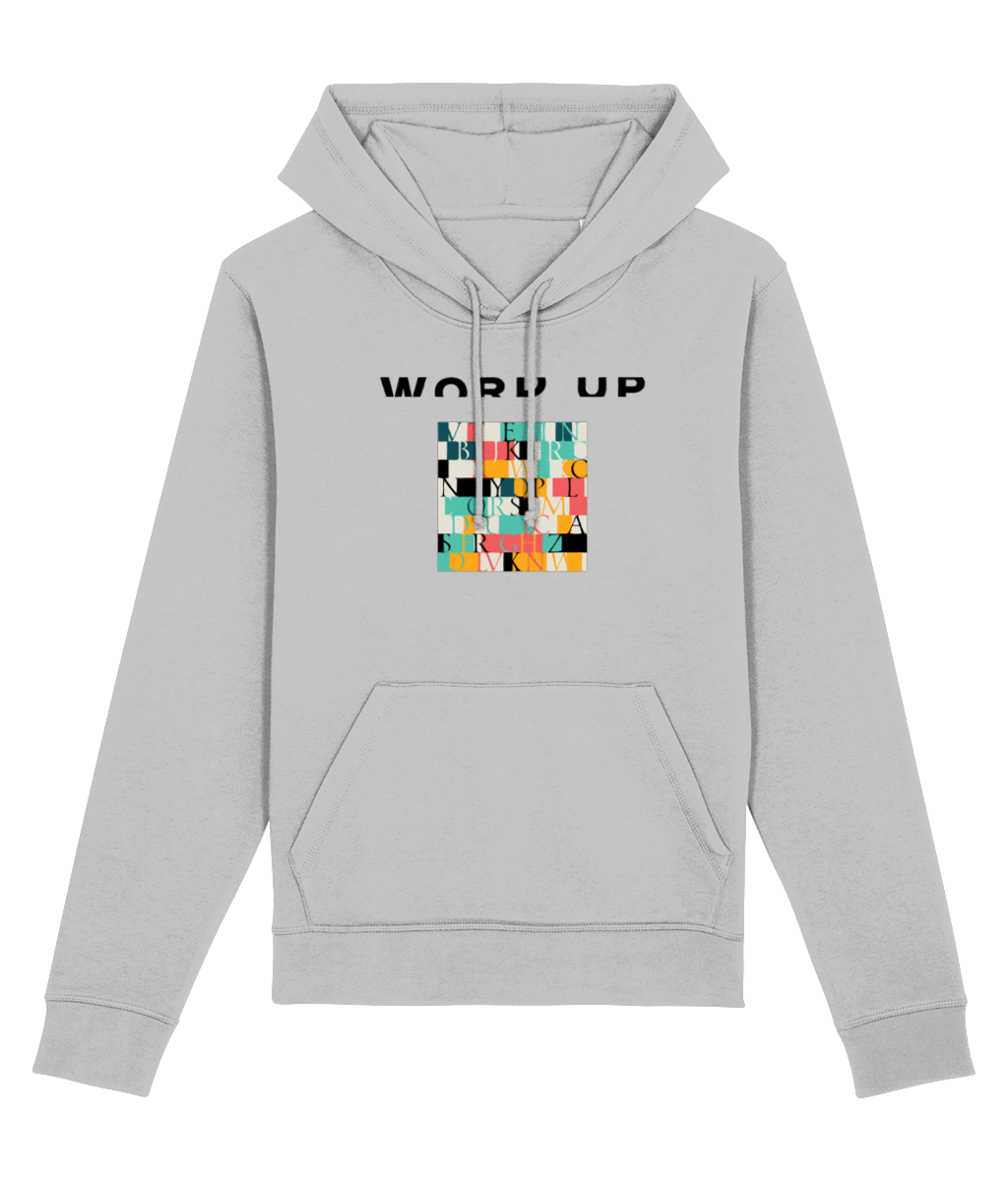 Urban 'Word Up' Organic Cotton Hoodie – Music band hoodies with a streetwear twist