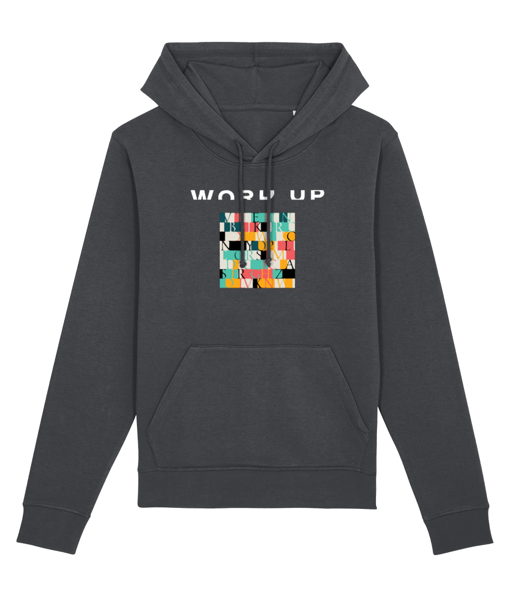 Urban 'Word Up' Organic Cotton Hoodie - Cool Hoodie