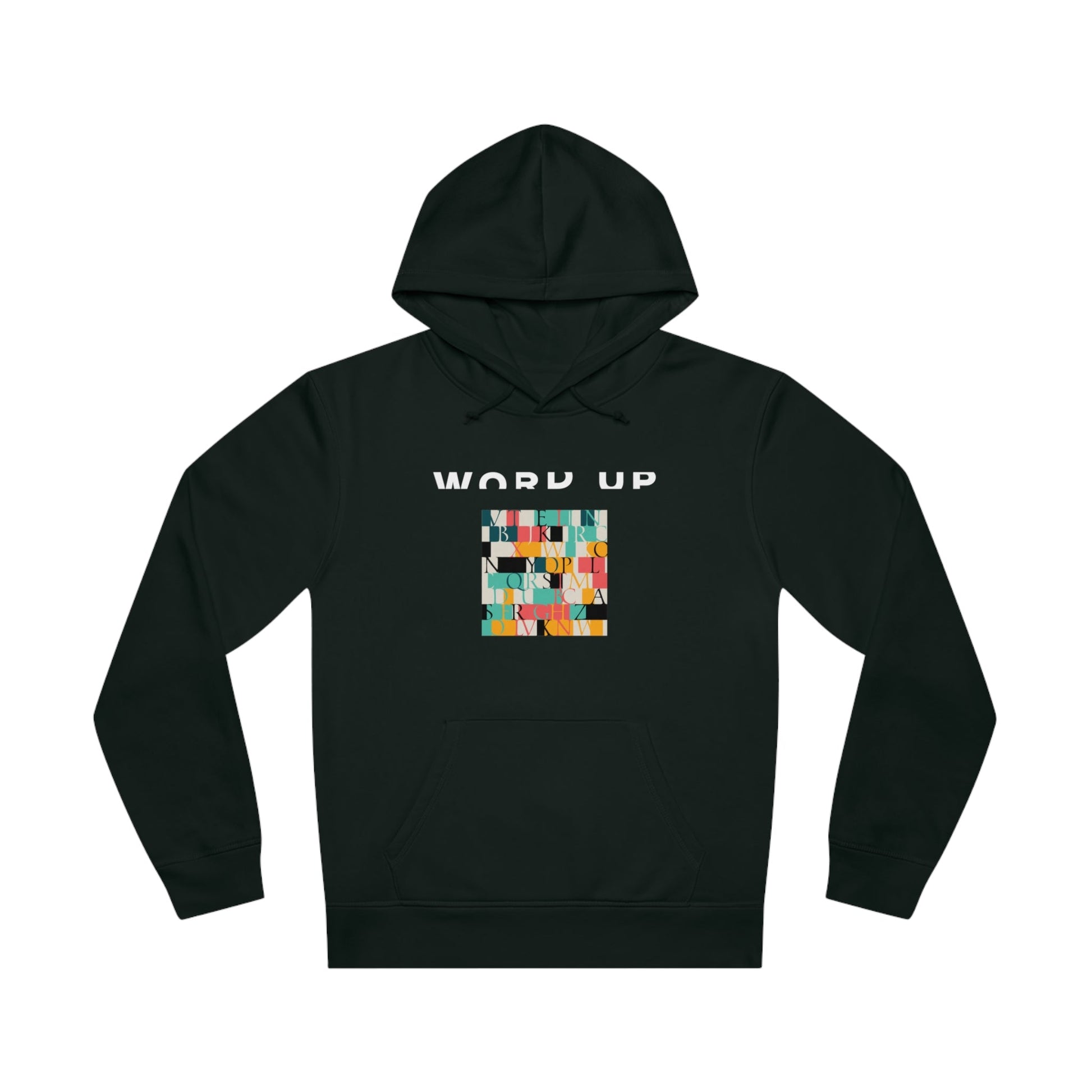 Urban 'Word Up' Organic Cotton Hoodie – Best streetwear hoodie with 90s retro vibes


