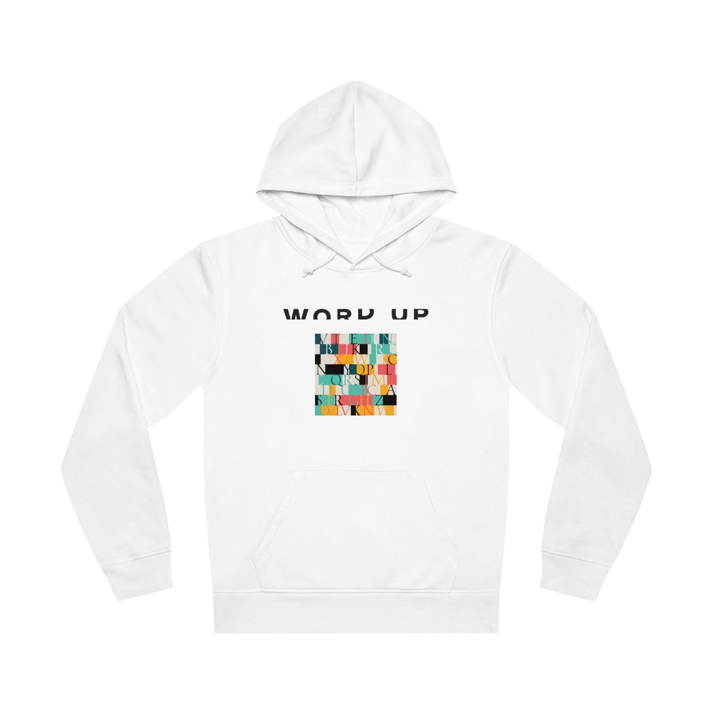 Urban 'Word Up' Organic Cotton Hoodie – Urban hoodie with throwback vibes

