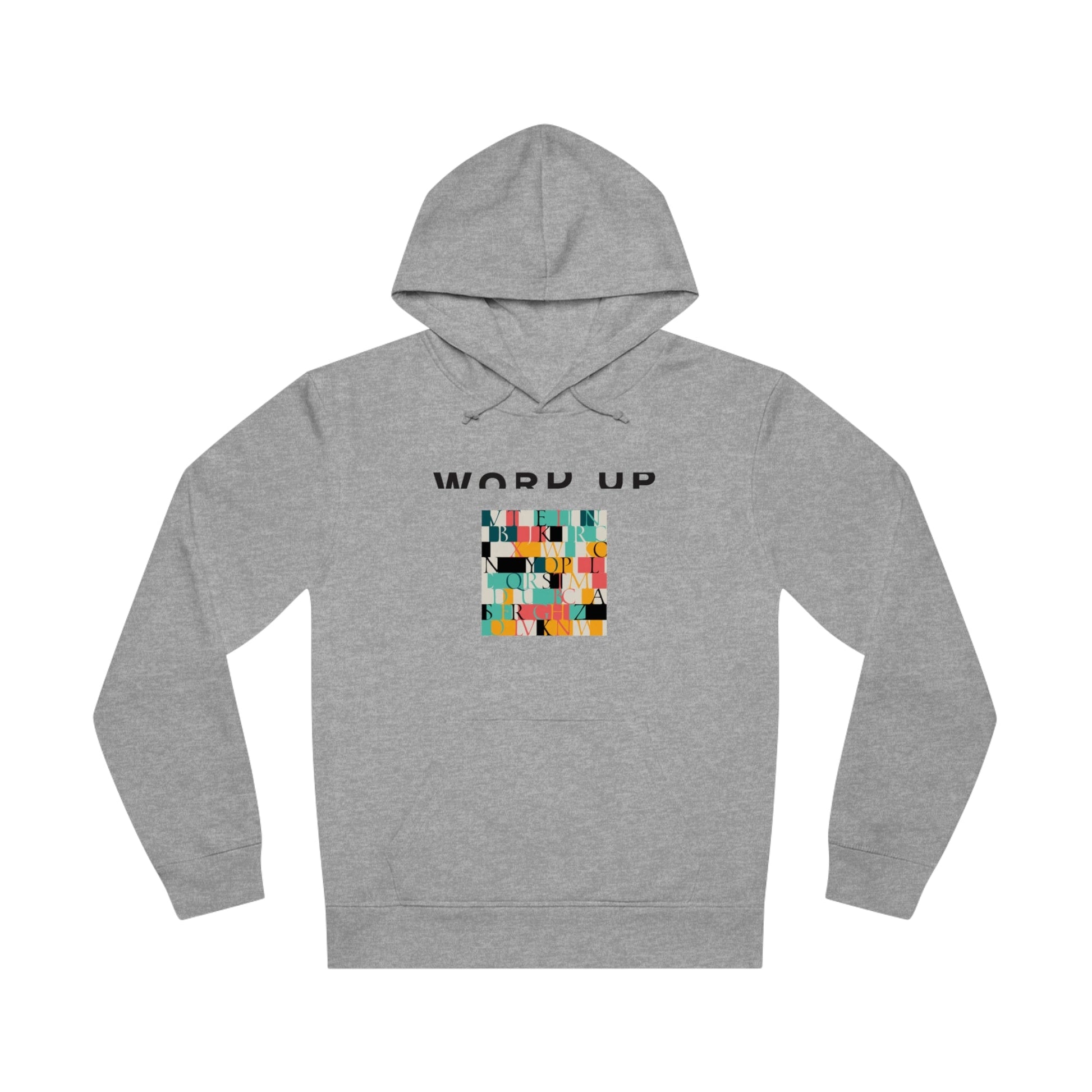 Urban 'Word Up' Organic Cotton Hoodie – Mens streetwear hoodie with attitude