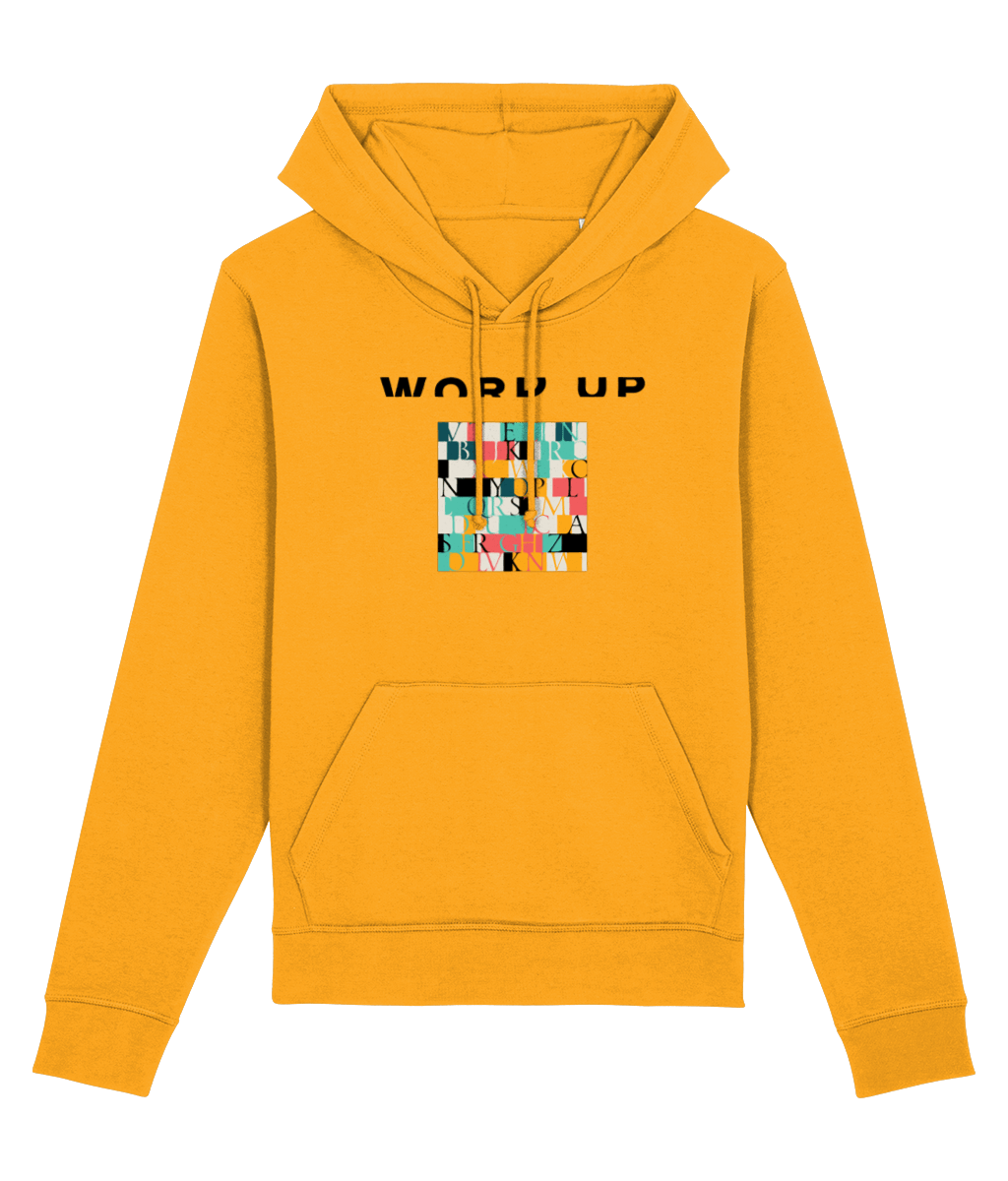 Urban 'Word Up' Organic Cotton Hoodie – Band hoodies that celebrate pop culture