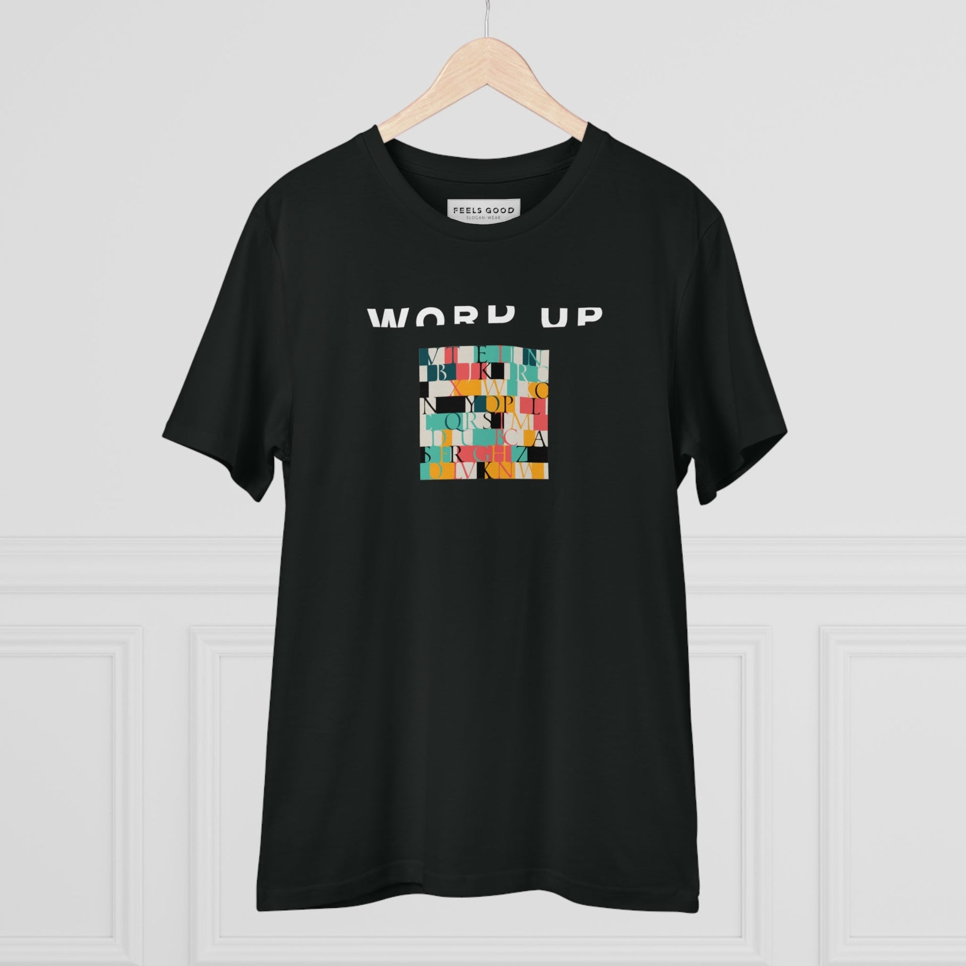 'Urban 'Word Up' Organic Cotton T-shirt - Music t-shirt with bold streetwear style